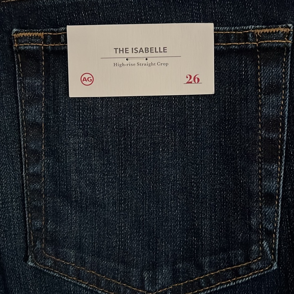 π AG Adriano Goldschmidt Dark Wash Denim Jeans - Picture 10 of 16